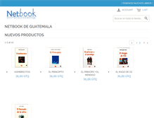 Tablet Screenshot of netbookguatemala.com